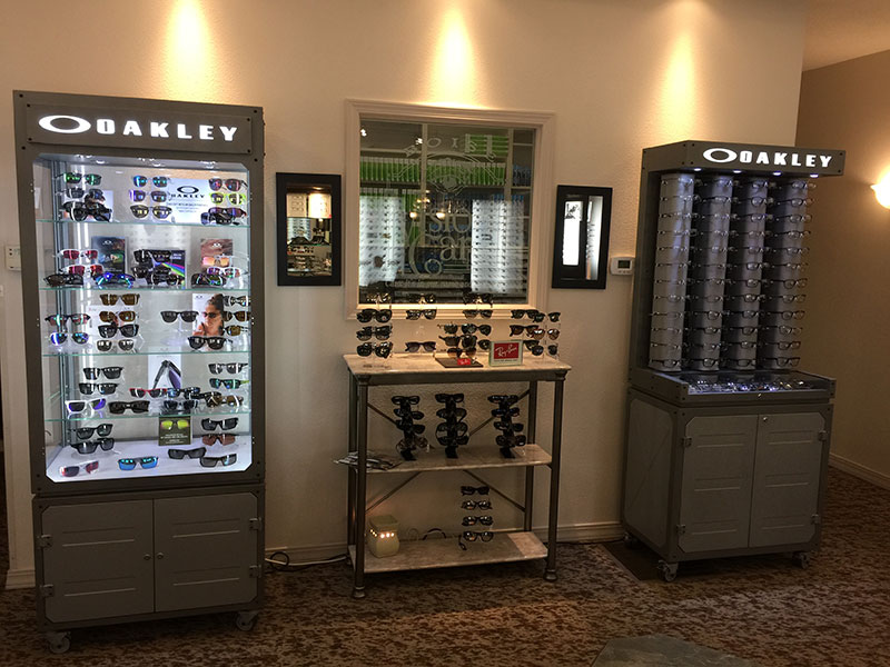 Boise Vision Care Oakley eyewear display
